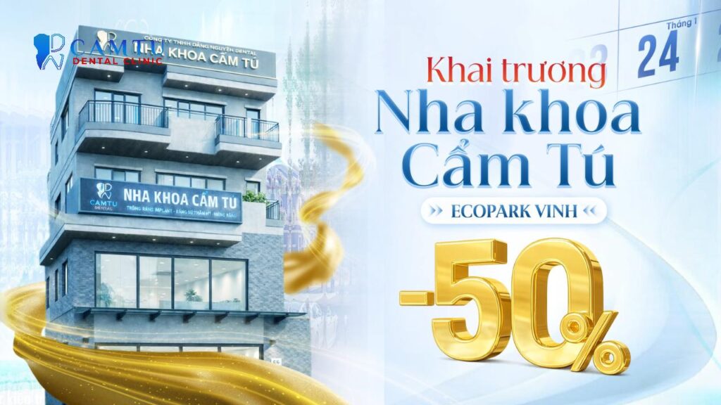 Nha khoa Cẩm Tú khai trương cơ sở mới tại Nghệ An