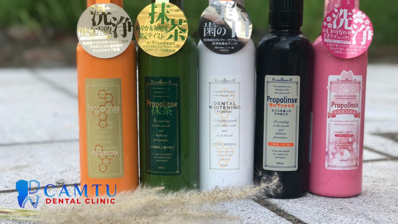 nước súc miệng tốt giúp làm sạch mảng bám