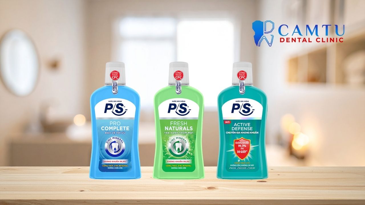 nước súc miệng tốt giúp làm sạch mảng bám