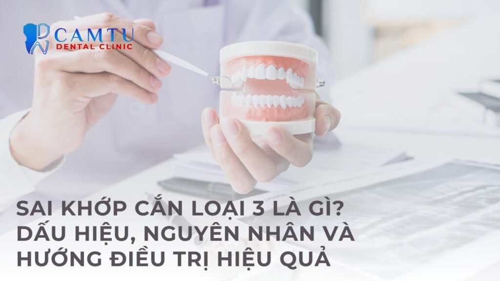 Sai khớp cắn loại 3
