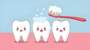 làm sạch răng miệng hằng ngày