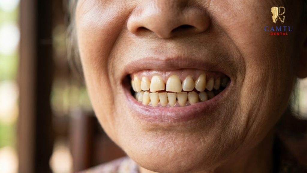 Quá trình suy giảm tự nhiên của răng