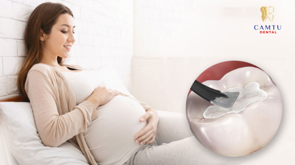 Bà bầu trám răng khi mang thai