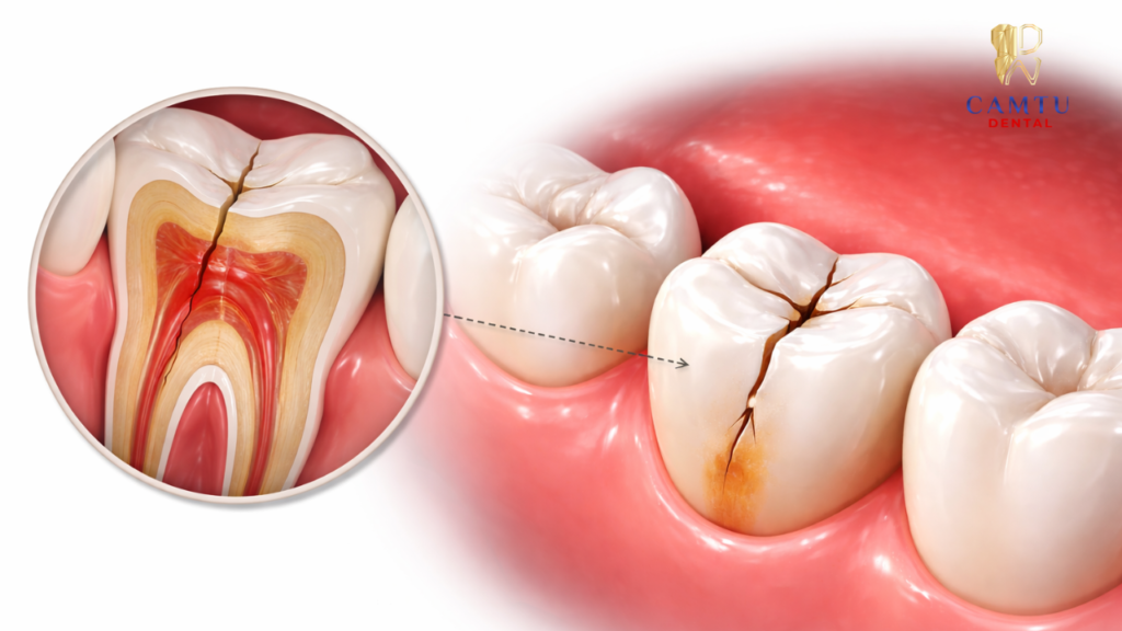 Răng bị nứt là gì?