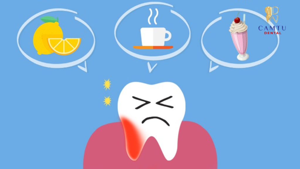 Răng tiếp xúc với đồ nhiệt độ thấp