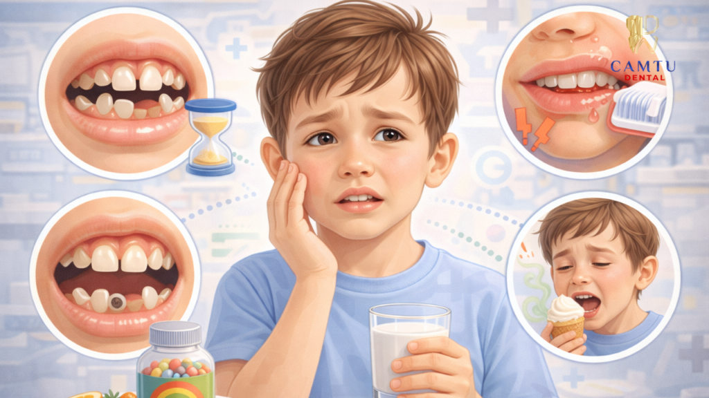 Dấu hiệu nhận biết trẻ thiếu vitamin