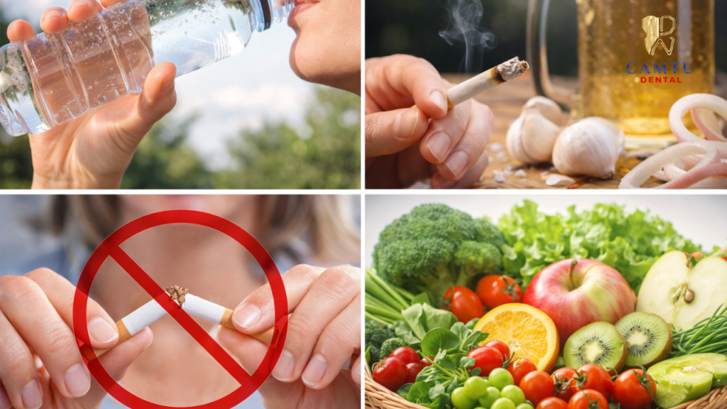 Điều chỉnh các thói quen sinh hoạt hằng ngày