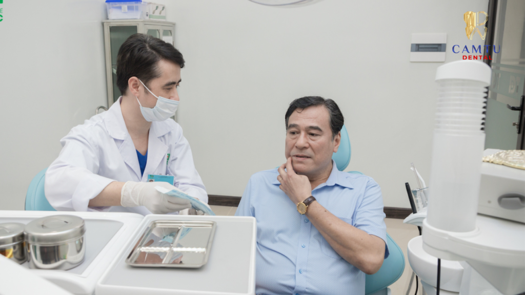 Thăm khám và xác định tình trạng răng