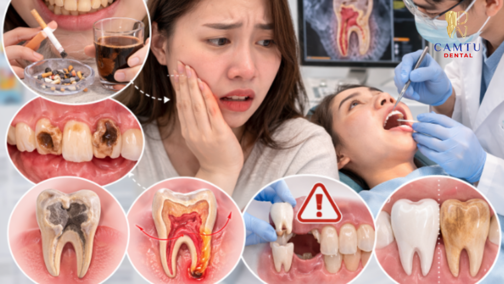 Một số nguyên nhân chủ quan bệnh lý răng