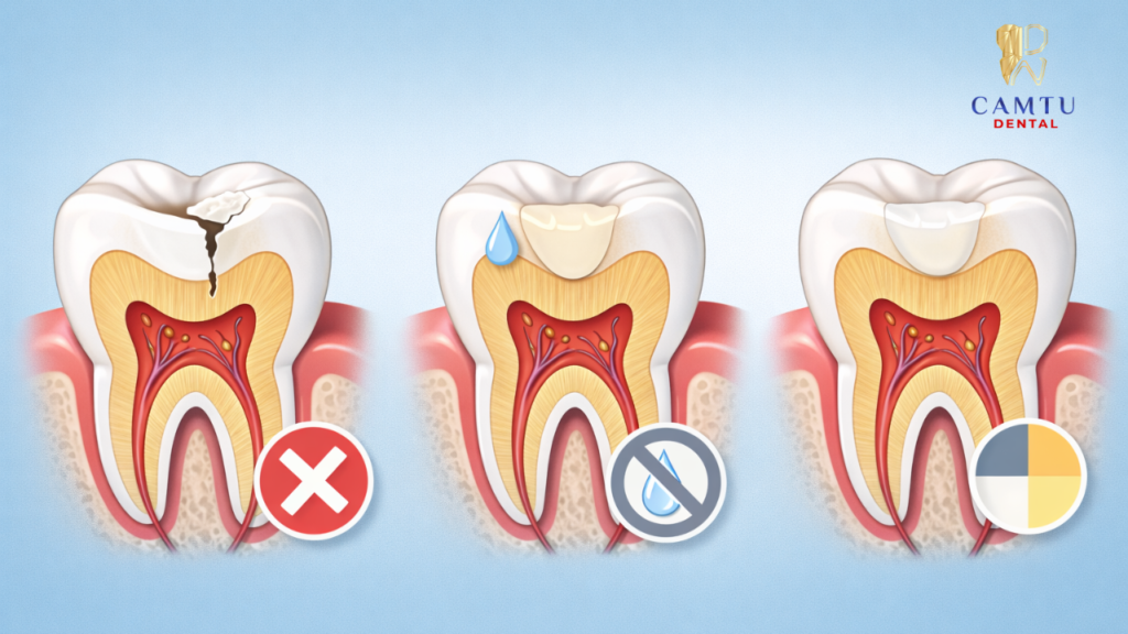 Nhược điểm của trám răng GIC