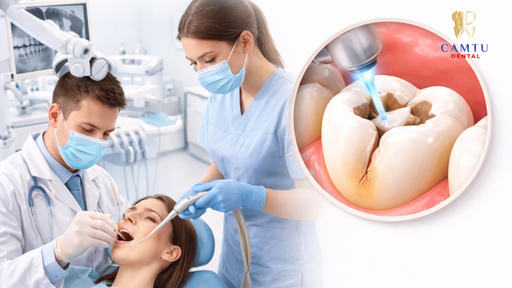 Khám và điều trị răng bị nứt tại nha khoa