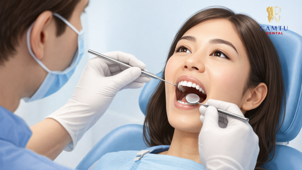 Thăm khám và kiểm tra răng