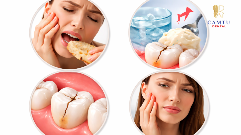 Dấu hiệu nhận biết răng bị nứt