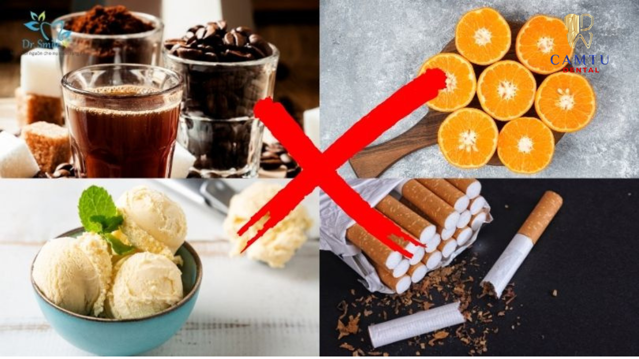 Những thói quen cần tránh để hạn chế răng bị sậm màu trở lại