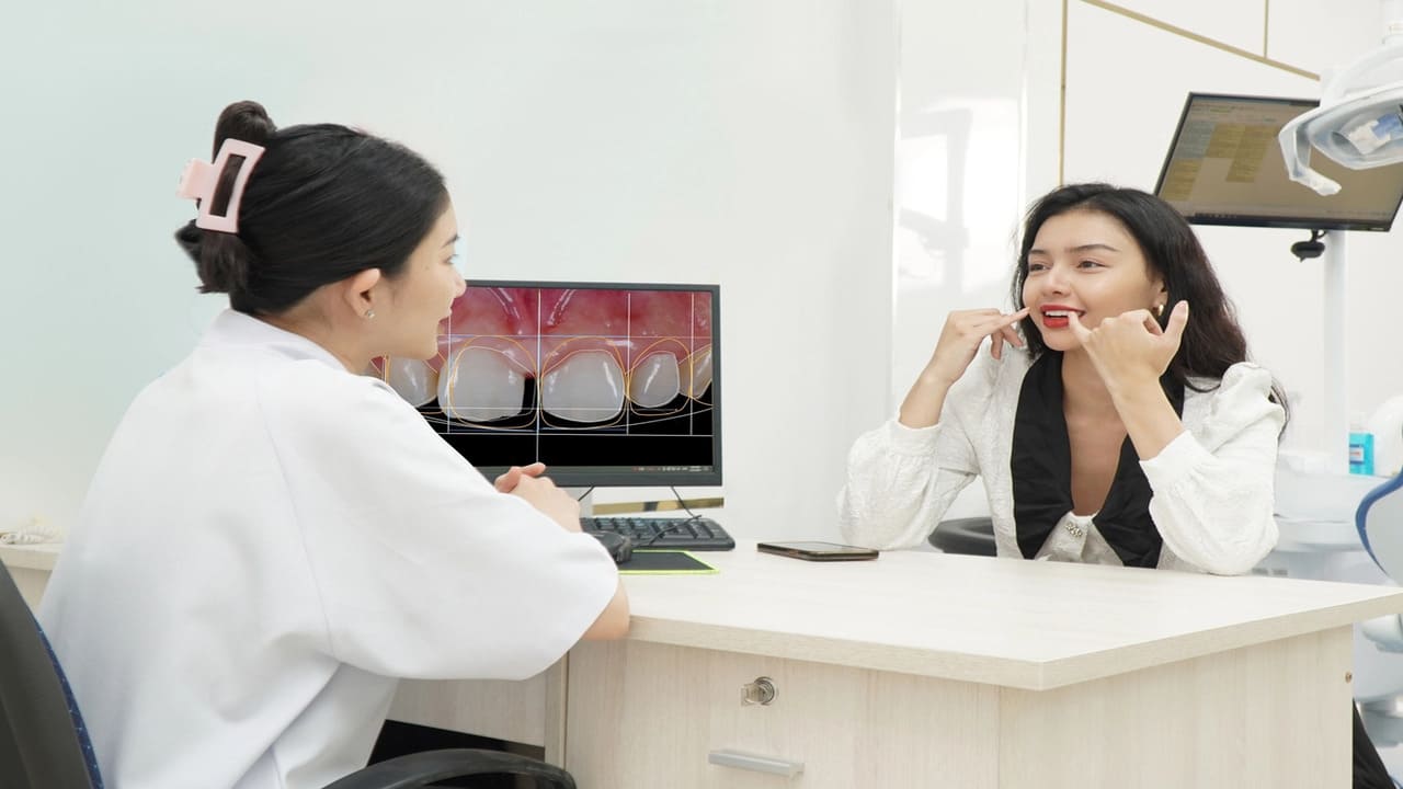 Thiết kế nụ cười bằng Smile Digital Design trong buổi khám