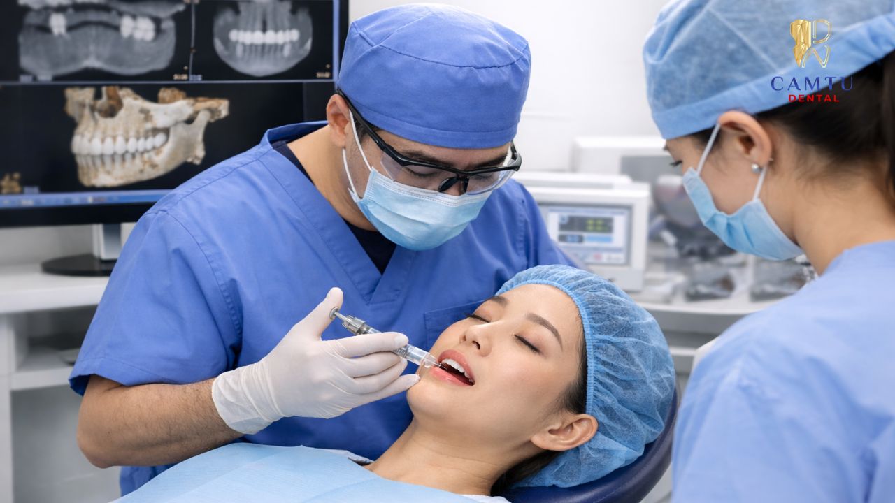 Quá trình trồng răng implant