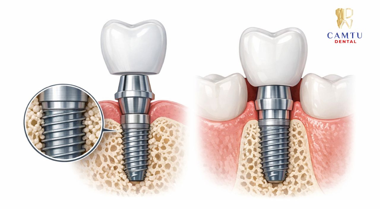 Cơ chế hoạt động của trụ implant