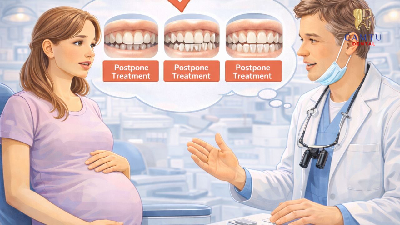 Thời điểm an toàn bọc răng sứ