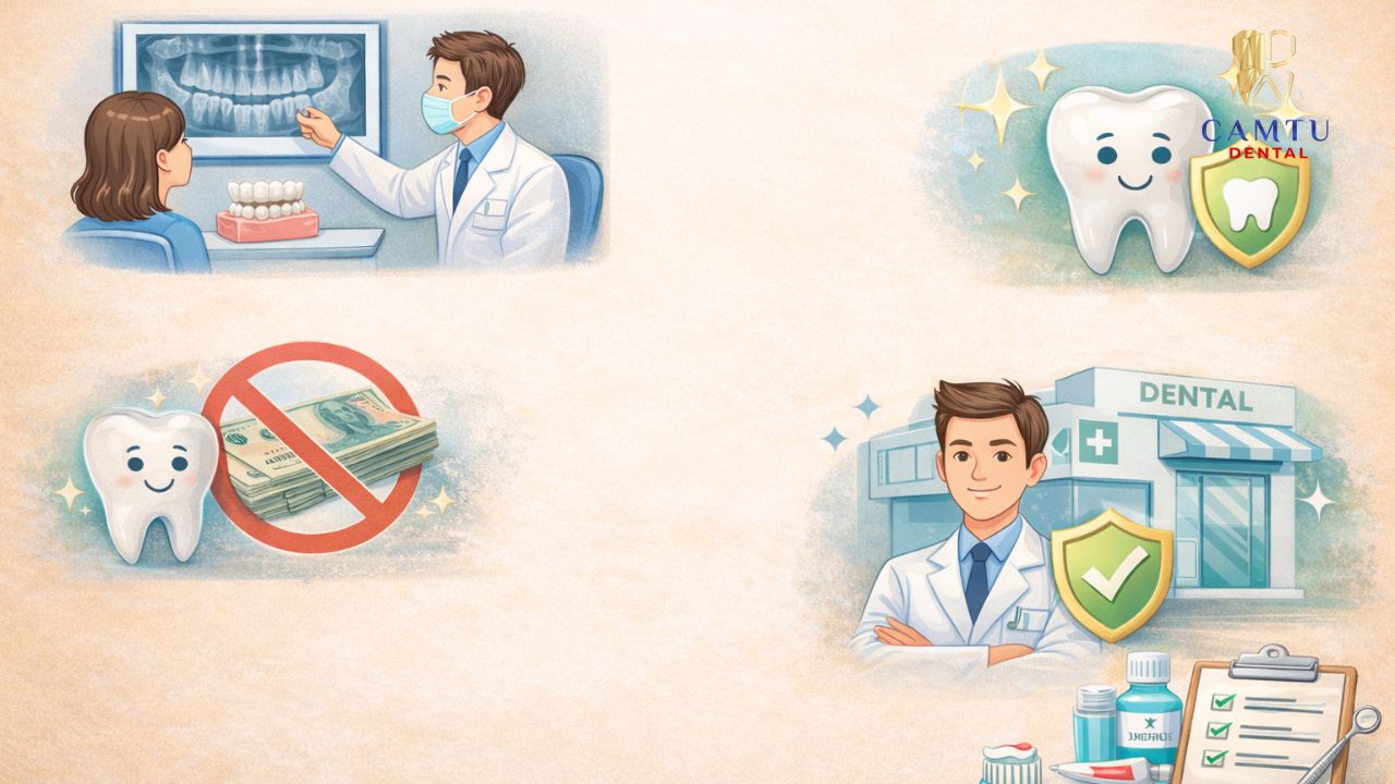 Chăm sóc răng sứ toàn diện