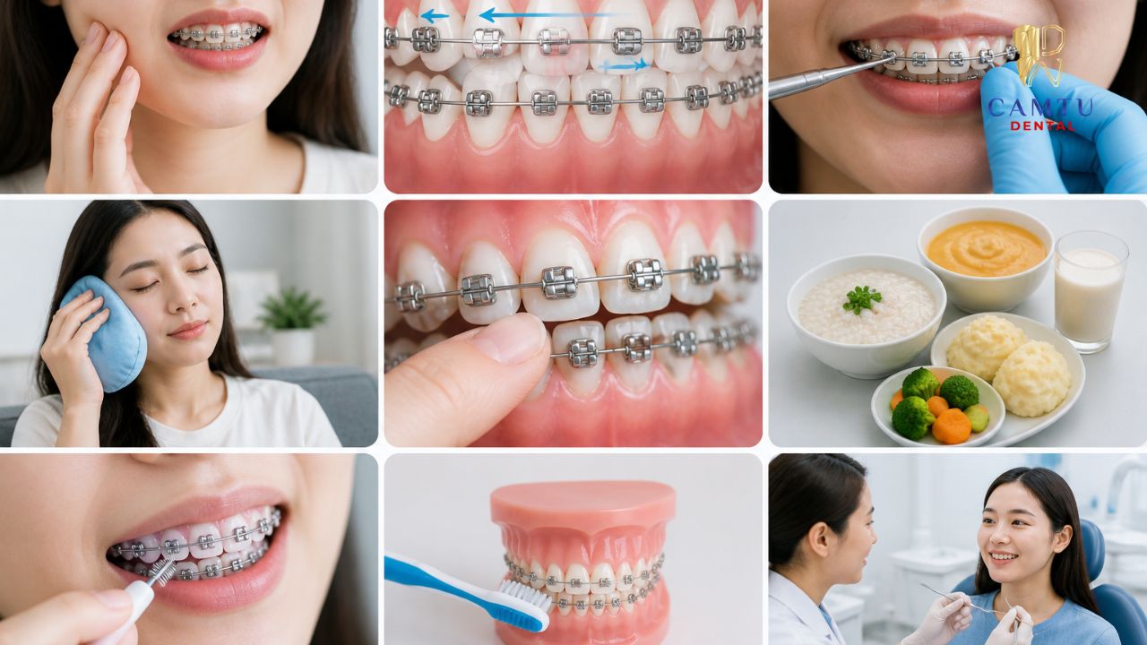 Chăm sóc và điều trị niềng răng