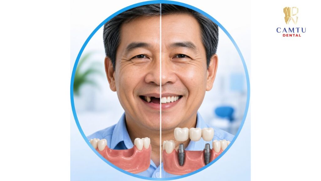 mất răng lâu năm có trồng implant được không
