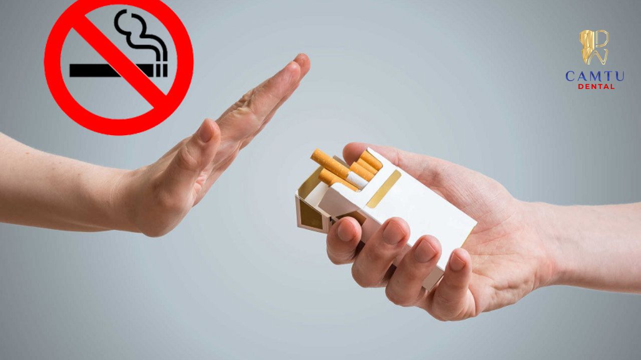 Không dùng thuốc lá sau khi cấy