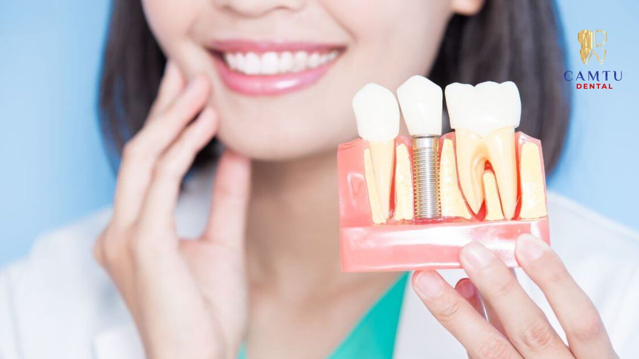 Sau khi trồng thì tình trạng sưng sẽ giảm dần theo thời gian